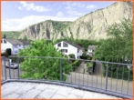 Balkon - Sensationeller Rotenfelsblick, 125 m² 3 Zimmer-Maisonette u. TG-Platz für Ihr Wohnmobil!