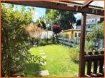 Ausblick von der Terrasse - Ihr kleines Reich in Mz-Kastel: 3 Zimmer, Garten,Garage nahe S-Bahn und zu Fuß nach Mainz!