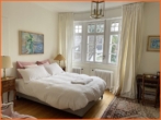 Schlafzimmer 2 - Denkmalgeschütztes Villenanwesen in bester Lage des Kurgebiets!