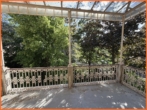 überdachte Terrasse - Altbaucharme mit Stil: großzügige 117 m²-Etage mit SW-Balkon und viel Potenzial!