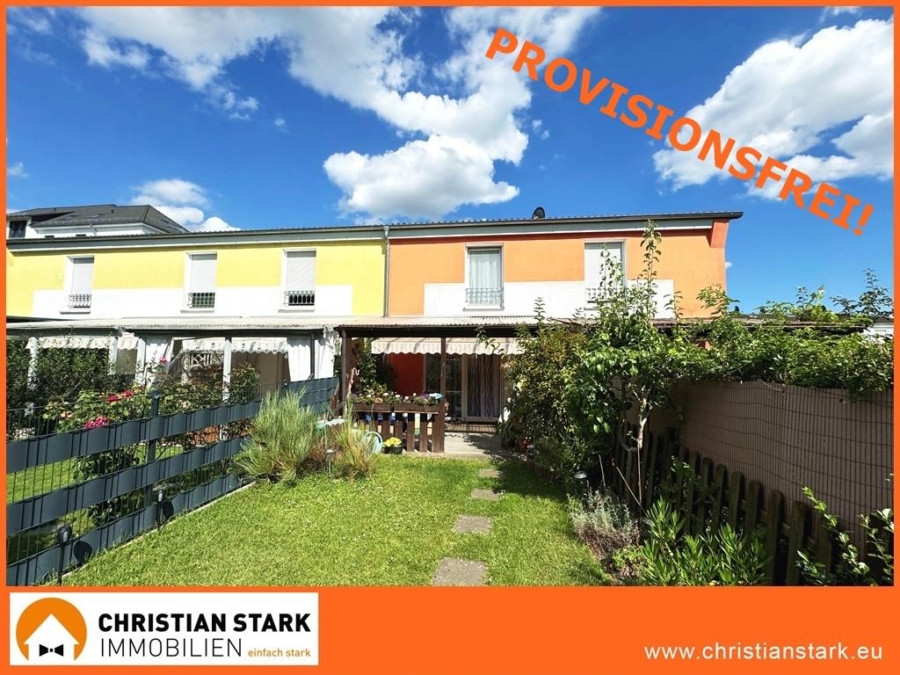 Provisionsfrei: 82 m² – 3 Zimmer – SW Garten-zu Fuß Mainz Innenstadt u. S-Bahn!, 55252 Mainz-Kastel, Reihenmittelhaus