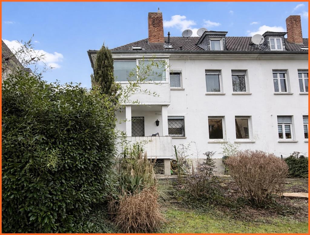 Individuelle Maisonette mit Wintergarten in ruhiger Stadtlage – Fußläufig zur City und zum Bahnhof! - Ansicht Gartenseite (9783)
