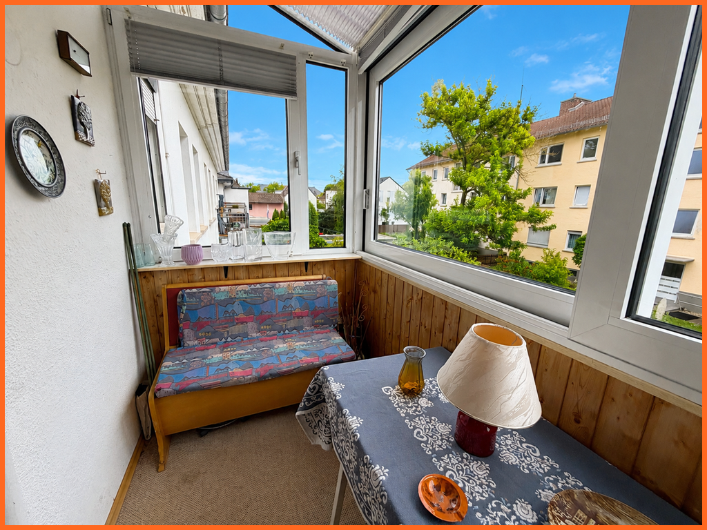 Individuelle Maisonette mit Wintergarten in ruhiger Stadtlage – Fußläufig zur City und zum Bahnhof! - Wintergarten (9782)
