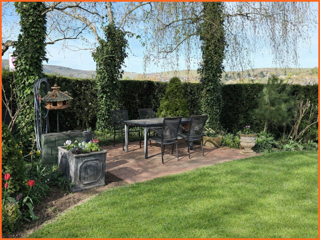 Klassischer Bungalow in Bestlage – Aussicht, Ruhe, Lebensqualität und nahe gelegenen Golfplatz! - Garten (9184)