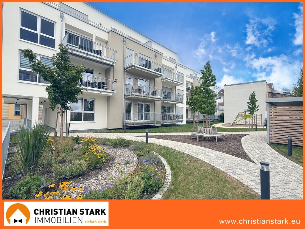 Ihr kleines Stadtparadies: neue 2 Zimmer-Komfort-Wohnung, Balkon,Grünblick, ruhig! - Titel (7232)