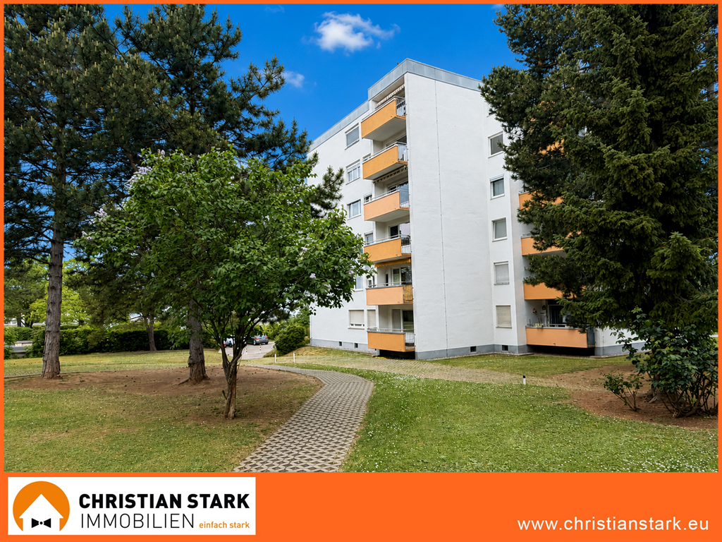 Ihr kleines Wohnparadies – Gepflegte 2-Zimmerwohnung in ruhiger Aussichtslage und sep. Garage! - Titelbild (9155)