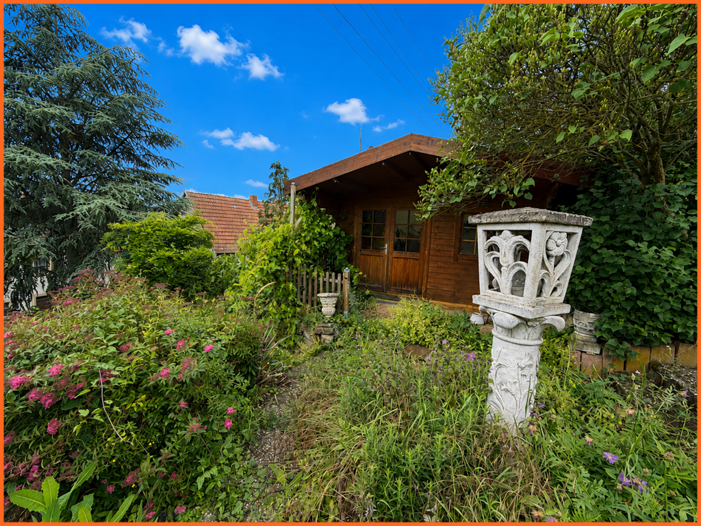 Wohnen über den Dächern von Odernheim und zusätzlich Mieteinnahme! - Gartenhaus (9907)