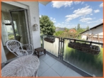 Balkon - Vom Haus in die Wohnung mit Garten – nur 2 Parteien. Garage mit Raum fürs Hobby!