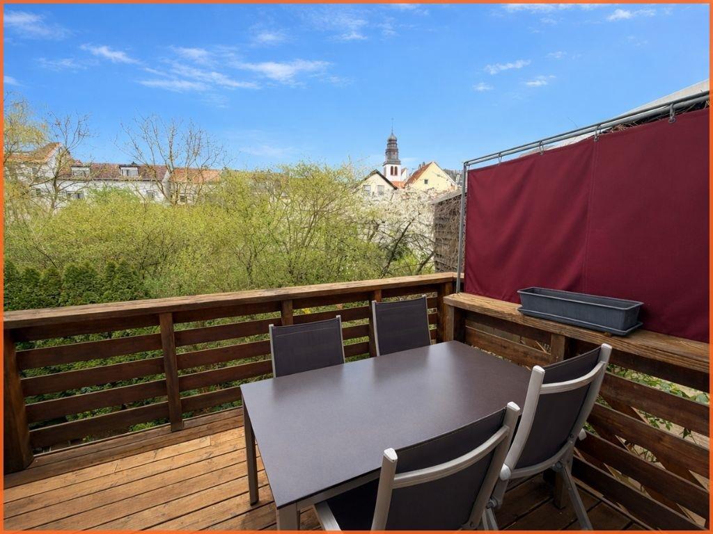 Wohnen mit Aussicht – charmantes Einfamilienhaus in bester Ortskernlage von Ebernburg! - Balkon (8889)