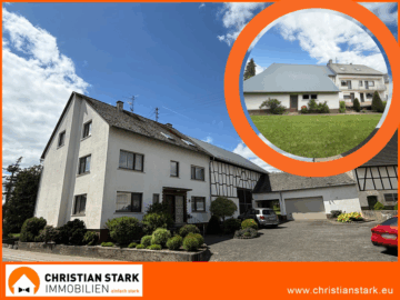 Für Handwerkerbetriebe oder Großfamilien, die die Freiheit lieben!, 55490 Woppenroth, Einfamilienhaus