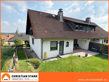 -Reserviert- Sehr gute Anbindung zur A61 – knapp 160 m² Wohnfläche vom Feinsten – ruhige Sonnenlage!, 55444 Schöneberg, Doppelhaushälfte