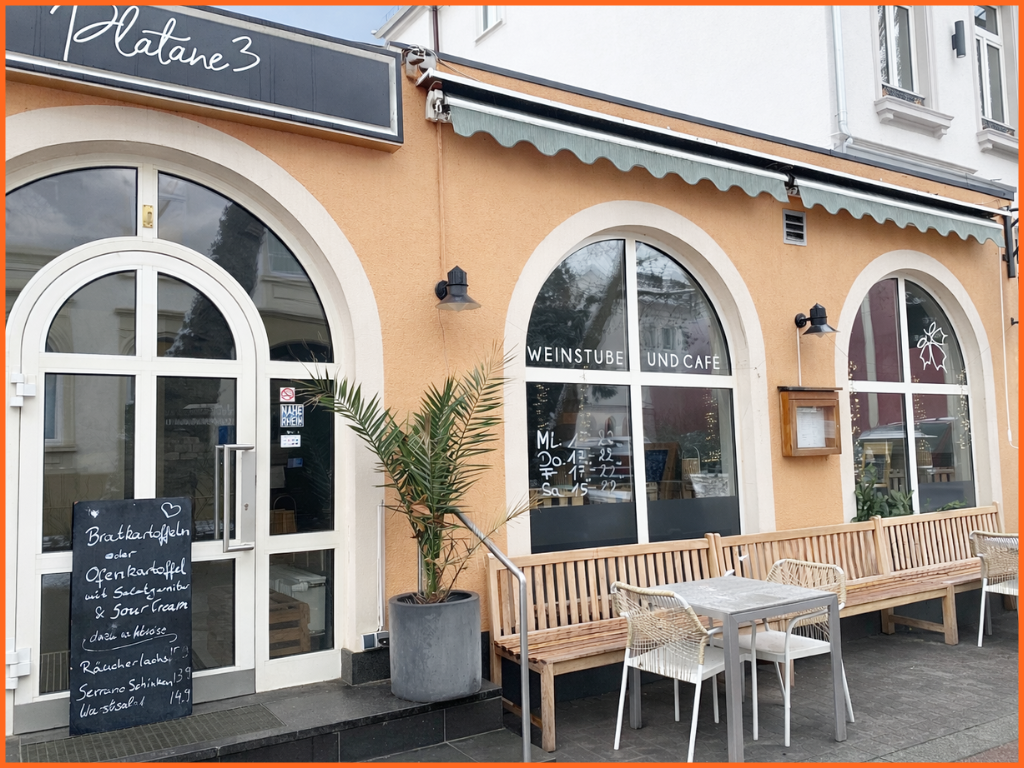 Charmantes, vermietetes Gastronomielokal in Toplage von Bad Kreuznach - Außenansicht (8550)