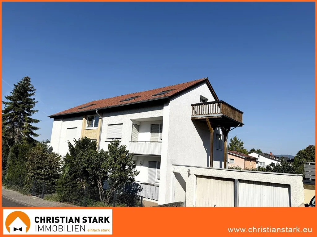 3-Zimmer-Wohnung mit Balkon und Garage in ruhiger Lage, sofort frei! - Titel (10893)
